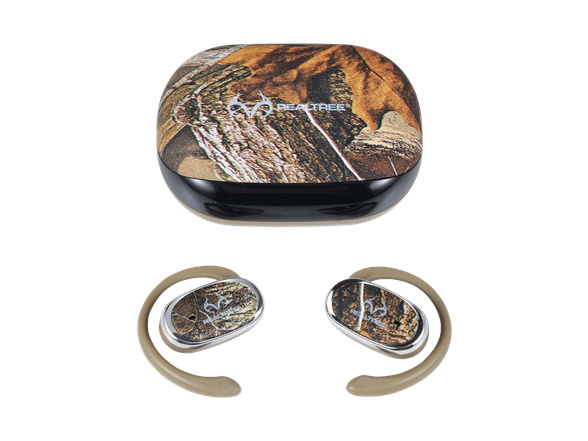 Realtree OWS Earbuds w/Display Charging Case