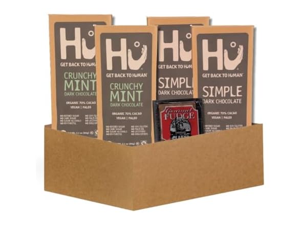 5 Item Set- Hu Chocolate Mint & Simple & Claeys Fudge