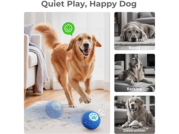 Lovkid Smart Interactive Dog Ball Toy