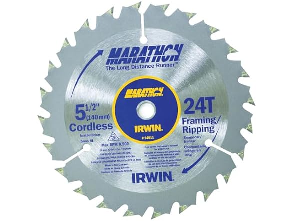 Irwin 14011 5-1/2 Circ Saw Blade