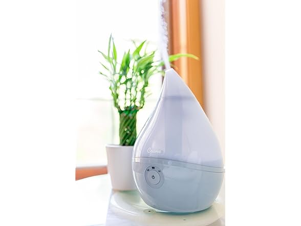 Crane Grey Cool Mist Humidifier 0.5gal