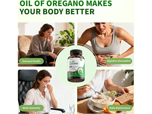 PWERD Oil of Oregano with Black Seed Oil