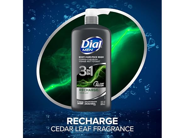 Dial Men 3-in-1 Body 23 Fl Oz