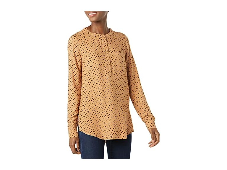 Amazon Essentials Women Long-Sleeve Relaxed Blouse - Gallery 20