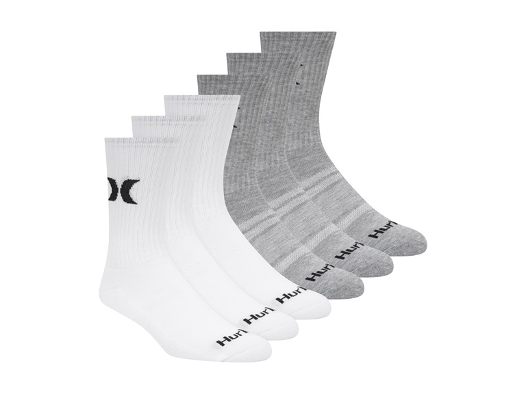 Hurley Men's 12-Pairs Crew Socks - Gallery 18