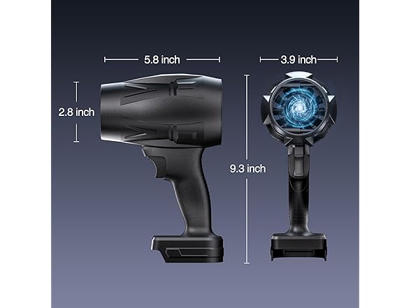DAILYLIFE Electric Cordless Leaf Blower
