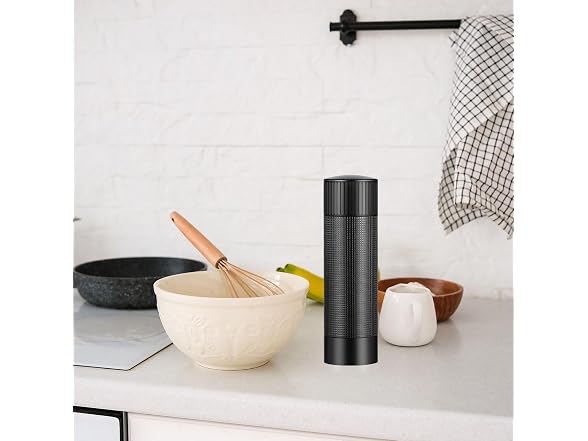 Aluminum Pepper Mill, Adjustable Manual