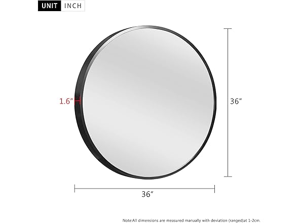 NeuType Round Mirror