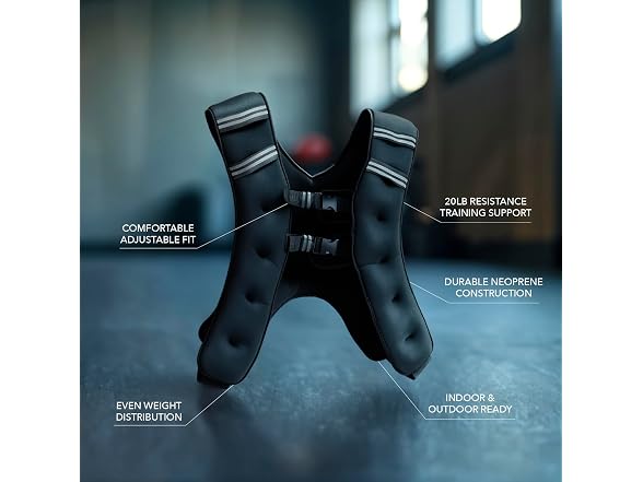 Spalding Weighted Vest 20 lb