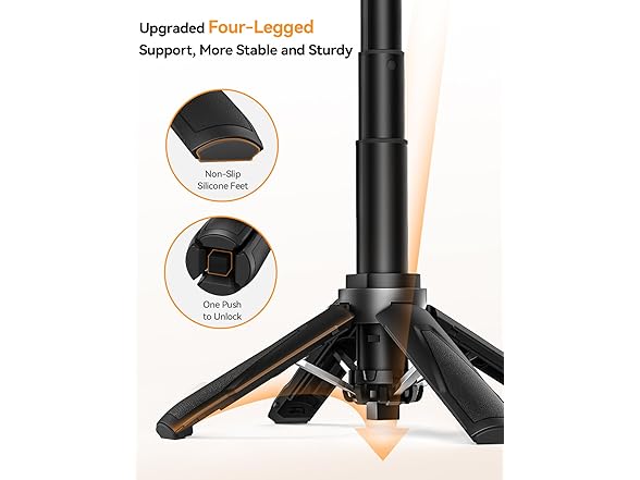 Portable Selfie Stick Tripod with Remote