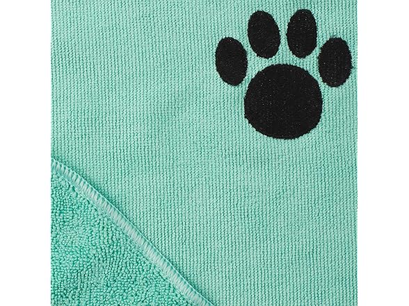 Bone Dry Pet Grooming, Embroidered Microfiber Towel