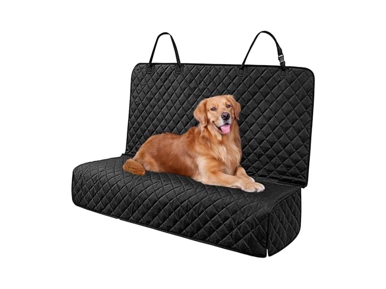 JLSDT Dog Car Seat Cover for Back Seat