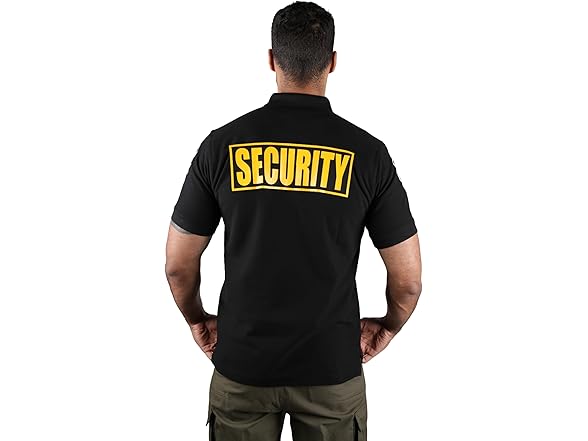 First Class Poly Cotton Security Polo