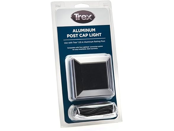 Trex LED Aluminum Post Cap Light, 