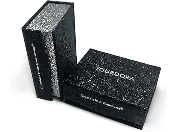 YOURDORA CZ Hoop Sterling Silver Earrings