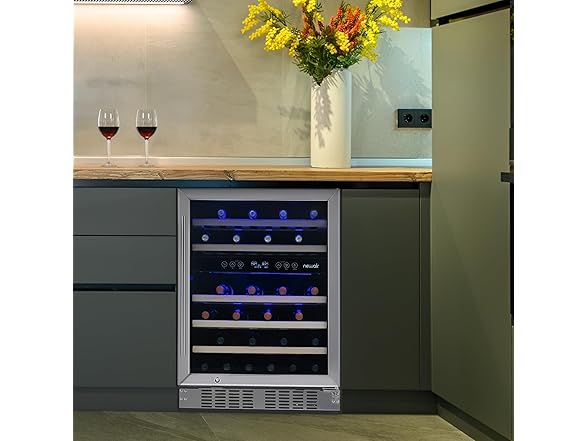 Newair Dual Zone Fridge - 46 Bottles