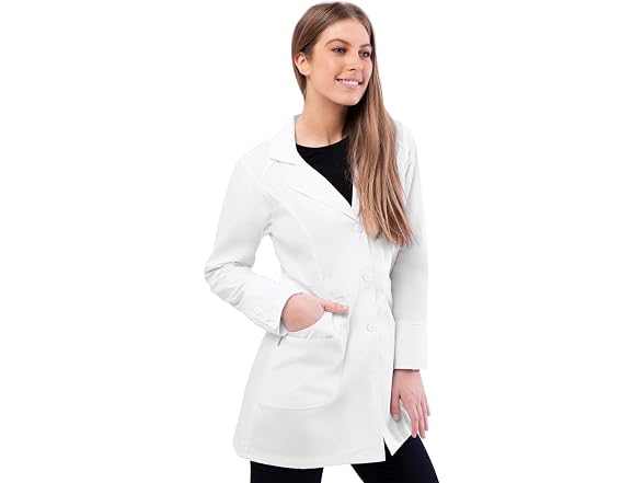 Adar Medical Uniforms Women (XXS) Lab Coat