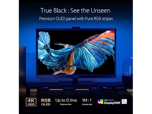 ASUS ProArt Display 31.5” 4K OLED Professional Monitor