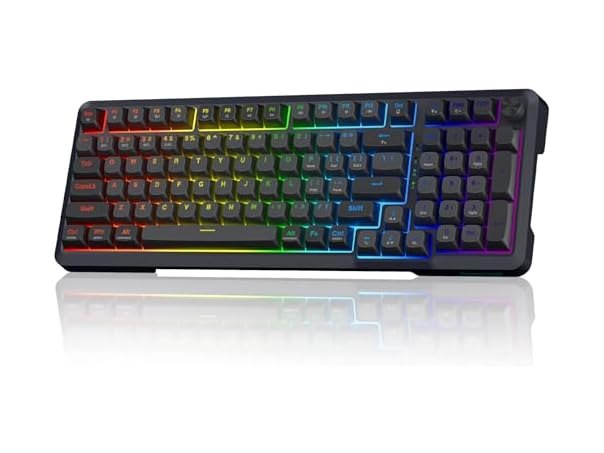 $39.99, Was $68.99, 42% Off! Redragon RGB Wireless Keyboard dealfomo