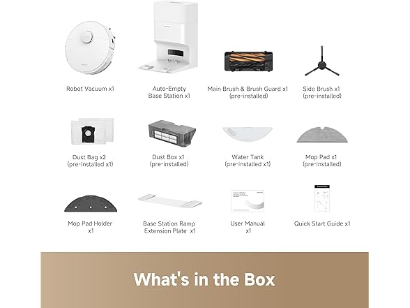 Dreame D20 Plus Robot Vacuum and Mop