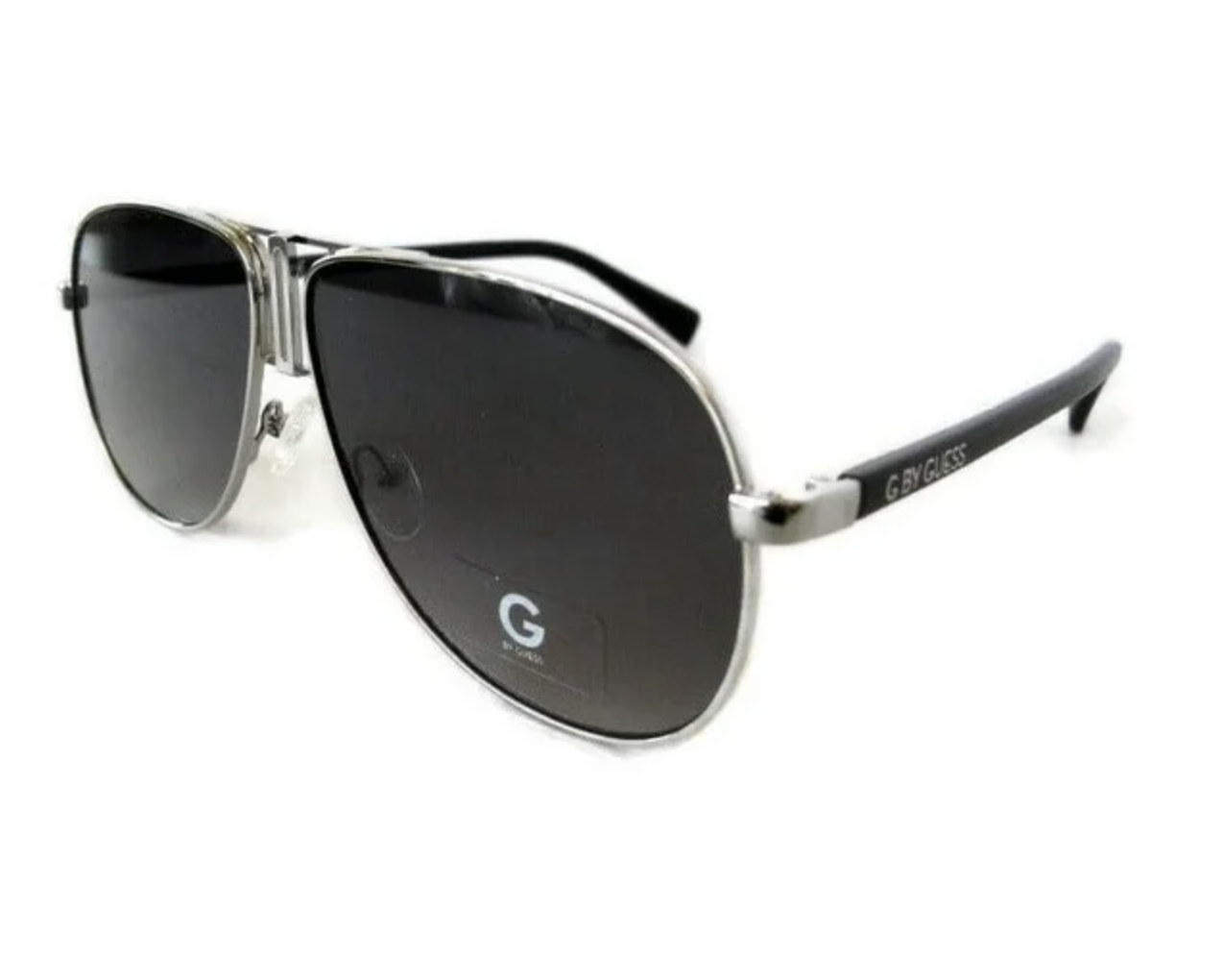 Guess Unisex GG2148 Sunglasses Silver Tone - Gallery 3