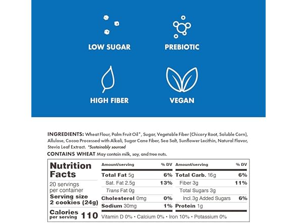 10PK Rip Van LEOs - Cookies and Cream Sandwich Cookies