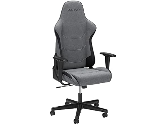 Respawn 110 Ergonomic Gaming Chair, Gray Fabric