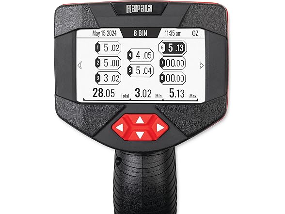Rapala High Visibility Digital Scale 20 lb Portable Fish Scale 