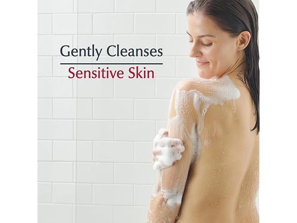 Eucerin Skin Calming Body Wash Cleanses and Calms