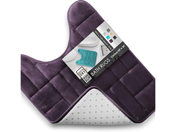 Clara Clark Clara Clark Contour Bath Mat