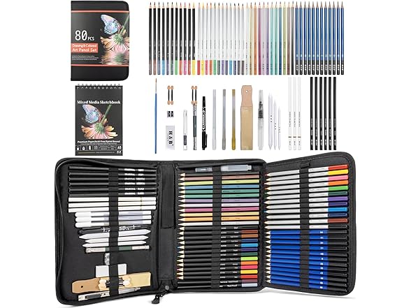 H & B Drawing Set Sketching Kit