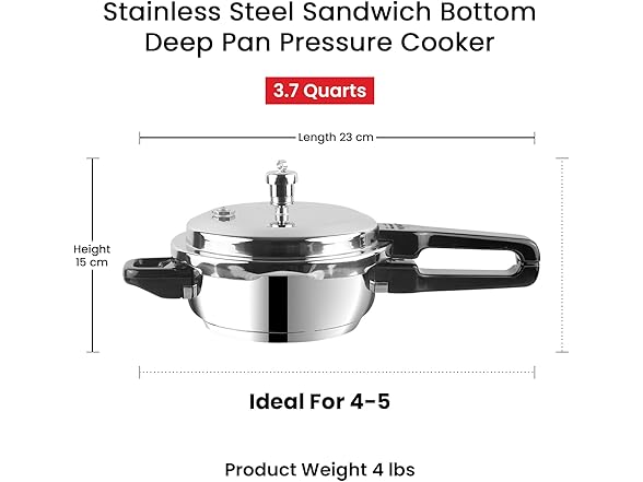 Vinod Cookware Induction Friendly