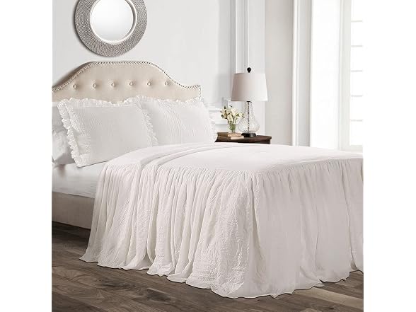 Lush Decor Ruffle Skirt Bedspread Set