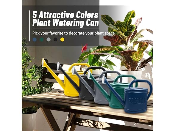 Giftsfaloy 2-Gallon Garden Watering Can