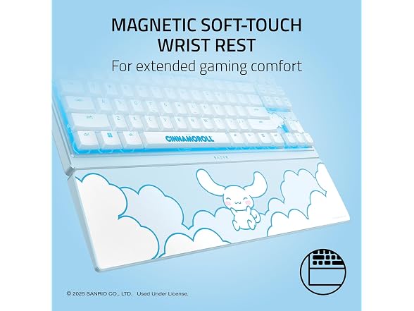 Razer Ornata V3 TKL Gaming Keyboard Cinnamoroll Edition