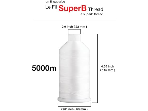 Superpunch Super B Polyester Embroidery Thread, Mint Green