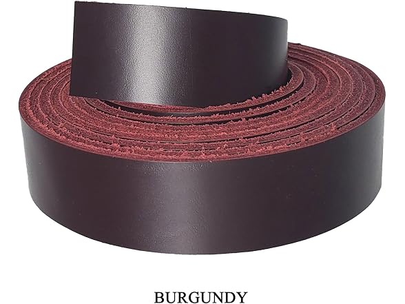 Leather Strips 1 Inch Wide 72 Inch Long -