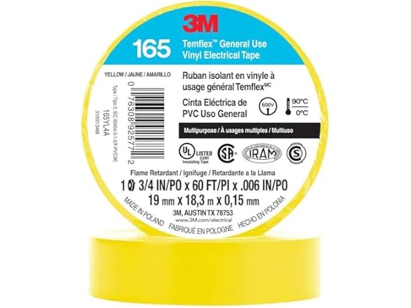 3M Temflex Vinyl Electric Tape