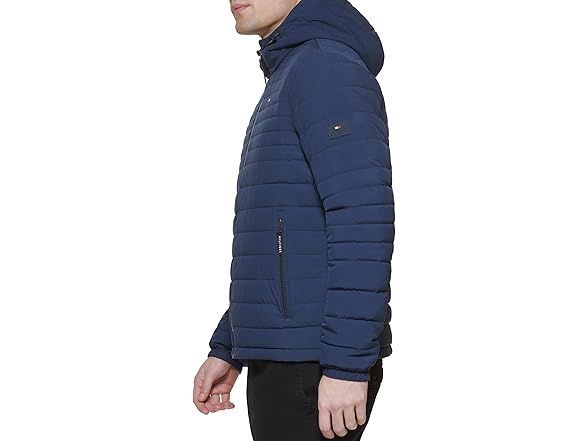 Tommy Hilfiger Tommy Hilfiger Men's Stretch Poly Hooded