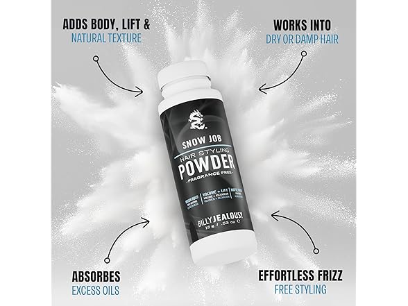 Billy Jealousy Billy Jealousy Snow Job Hair Styling Pow