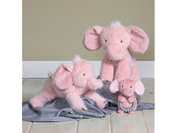 Mary Meyer Stuffed Animal Pink Blossom Elephant