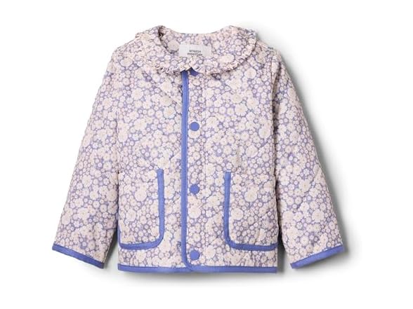 Blue Ivory Delicate Floral