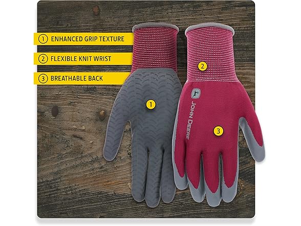 John Deere JD37216-WM Nitrile Textured 