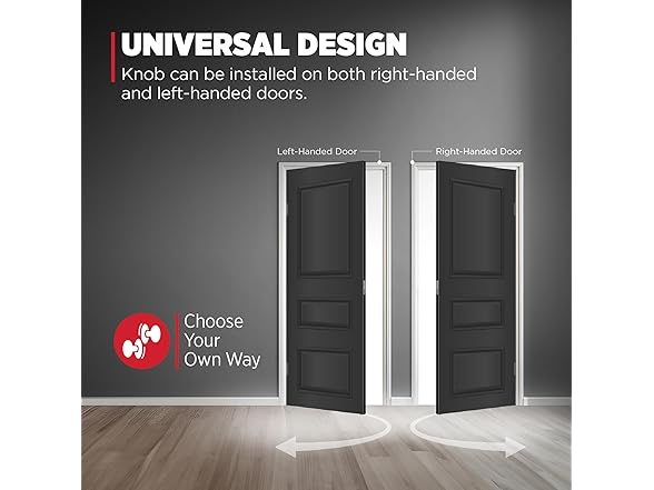 2Pk Or 3Pk Kwikset Entry Door Knob