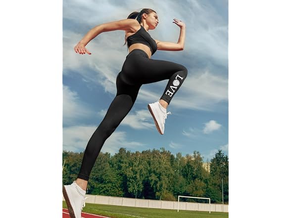 Tstars Women (M) Love Sports Teen Soccer Leggings