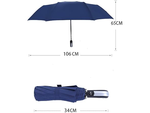 AINAAN Folding Umbrella, Red
