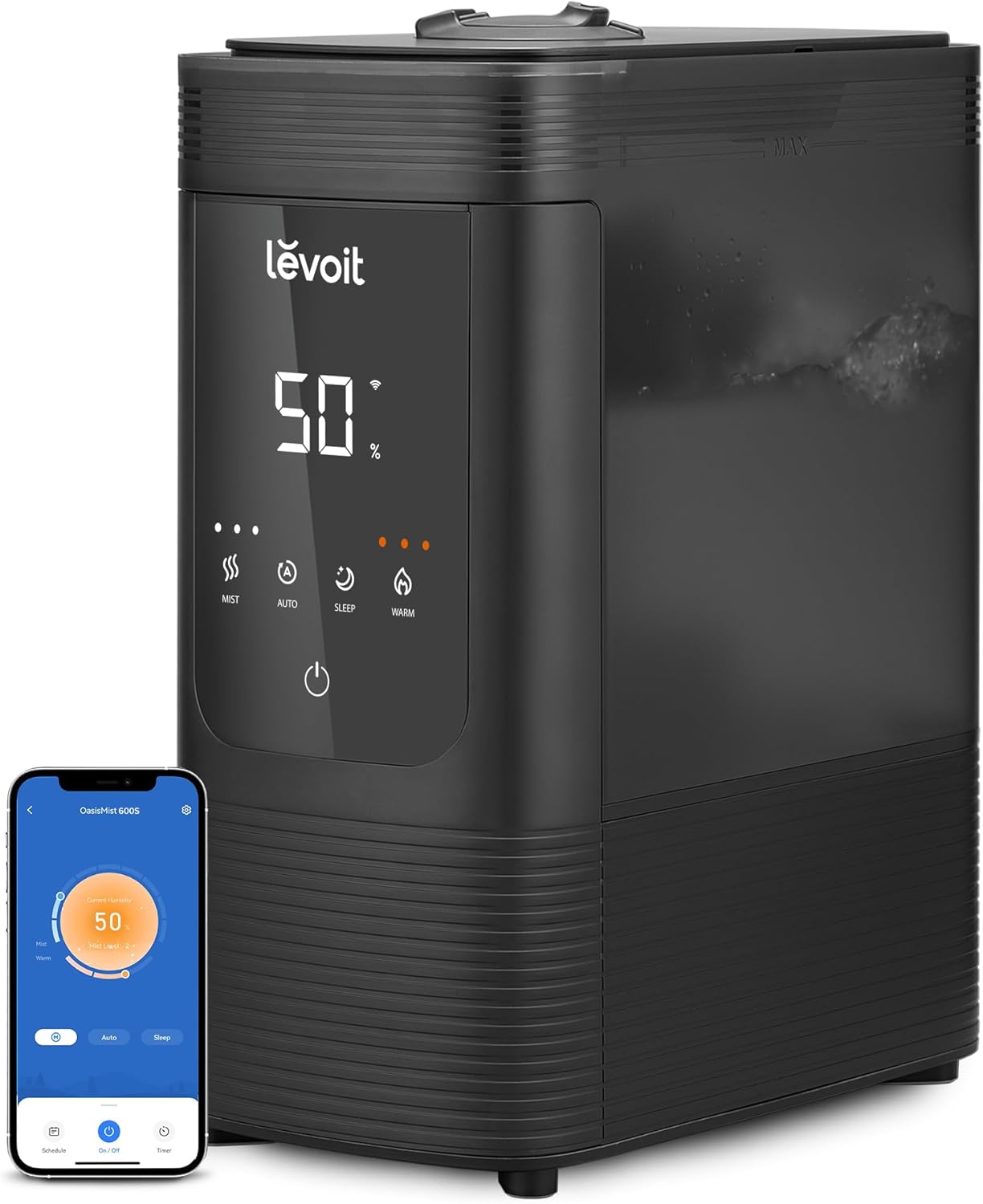 Levoit LUH-O601S-KUS OasisMist 600S Smart Humidifier - Gallery 8