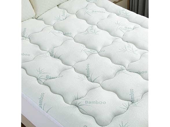 Luxe Linen Bamboo Pillow Top Topper