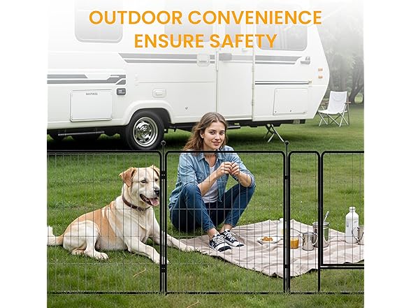 Healsmart 16 Panel 24" Dog Playpen