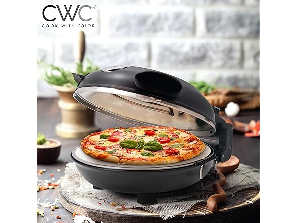 Cook With Color Electric Indoor Pizza Oven